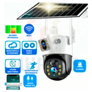 🔒 Cámara Solar 360° con Visión Nocturna – Protección Total sin Cables 🌙
