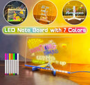 ✨ Tablero LED 3D Neón – Dibuja con Luz 🎨