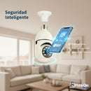 Bombillo Cámara 360° con Wifi – Vigila tu Casa desde el Celular 📱