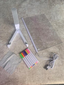 ✨ Tablero LED 3D Neón – Dibuja con Luz 🎨